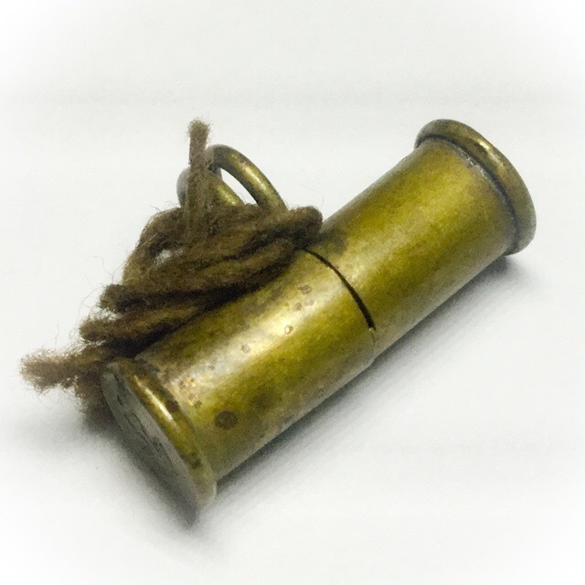 Takrut Look Pern Bullet Stopper Amulet Pra Ajarn Nong Wat Sai Khaw