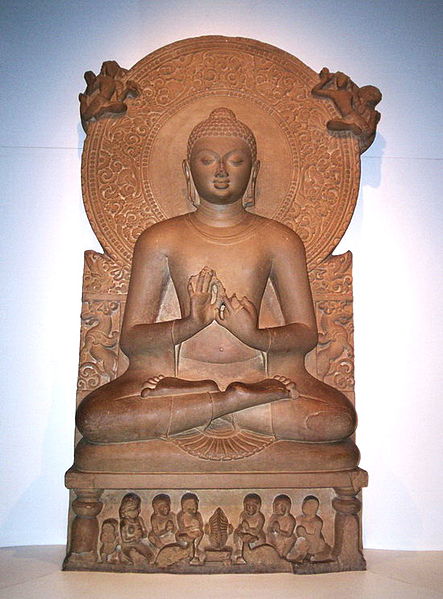 Lord Buddha Dhammajakra Mudra