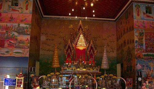 The Buddha within the Shrine Area