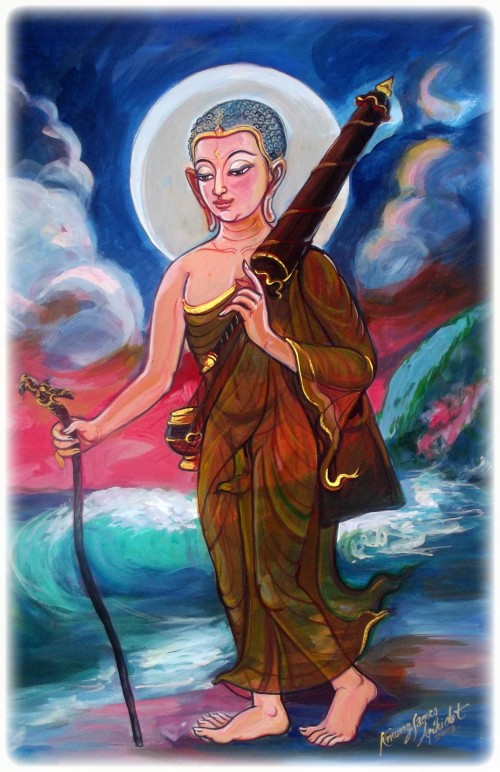 Pra Sivali - Thai Buddhist Art from Ajarn Khamang Saeng Apidej