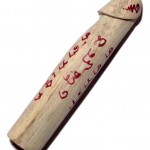 Palad Khik Phallic Amulet Lingam by Pra Ajarn waet Palad Khik Dtuean Pay Early Warning Amulet - Nuea Mai Rak Sorn Dtaay Prai Hand Carved & Inscription from Rare Holy Spirit Tree Wood - Pra Ajarn Waet Surint