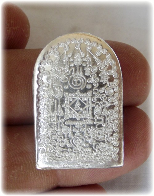 Hun Payont Dta Ba Khaw - Nuea Ngern (Solid Silver) - Por Tan Kloi
