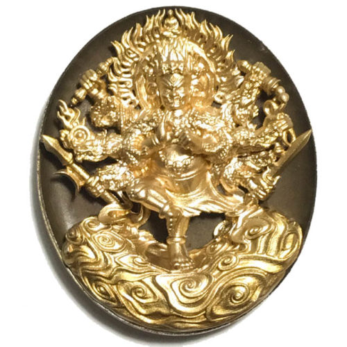 Rian Pra Tanabodee Maha Sethee Champol - Nuea Bronze Khad Ngao