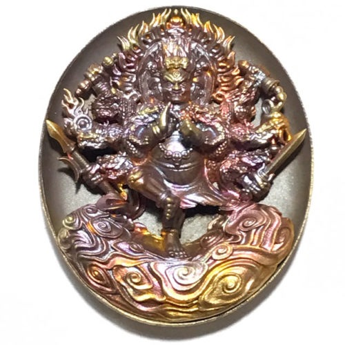Rian Pra Tanabodee Maha Sethee Champol - Nuea Bronze Phiw Fai Pragay Rung
