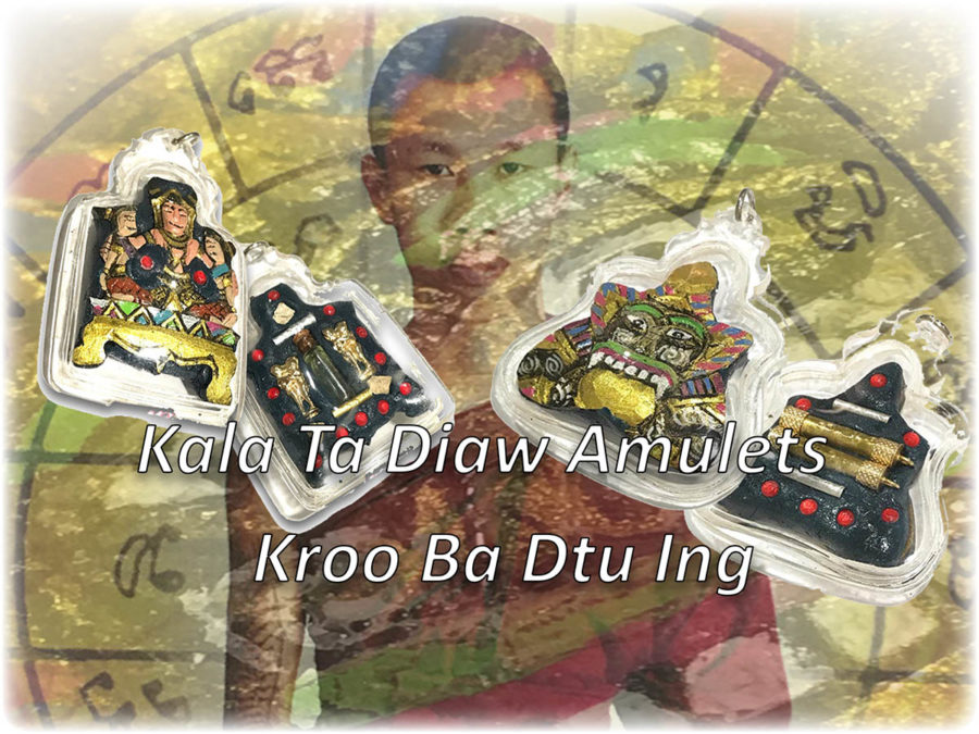 Kala Ta Diaw Lanna Amulets Kroo Ba Dtu Ing