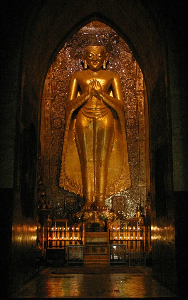 Kakusanta Buddha Statue Myanmar