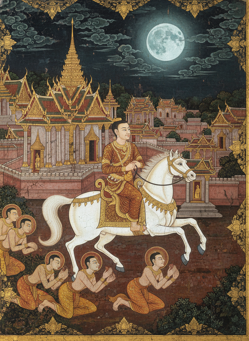 The Great Departure: Mahabhinikkhamana Art