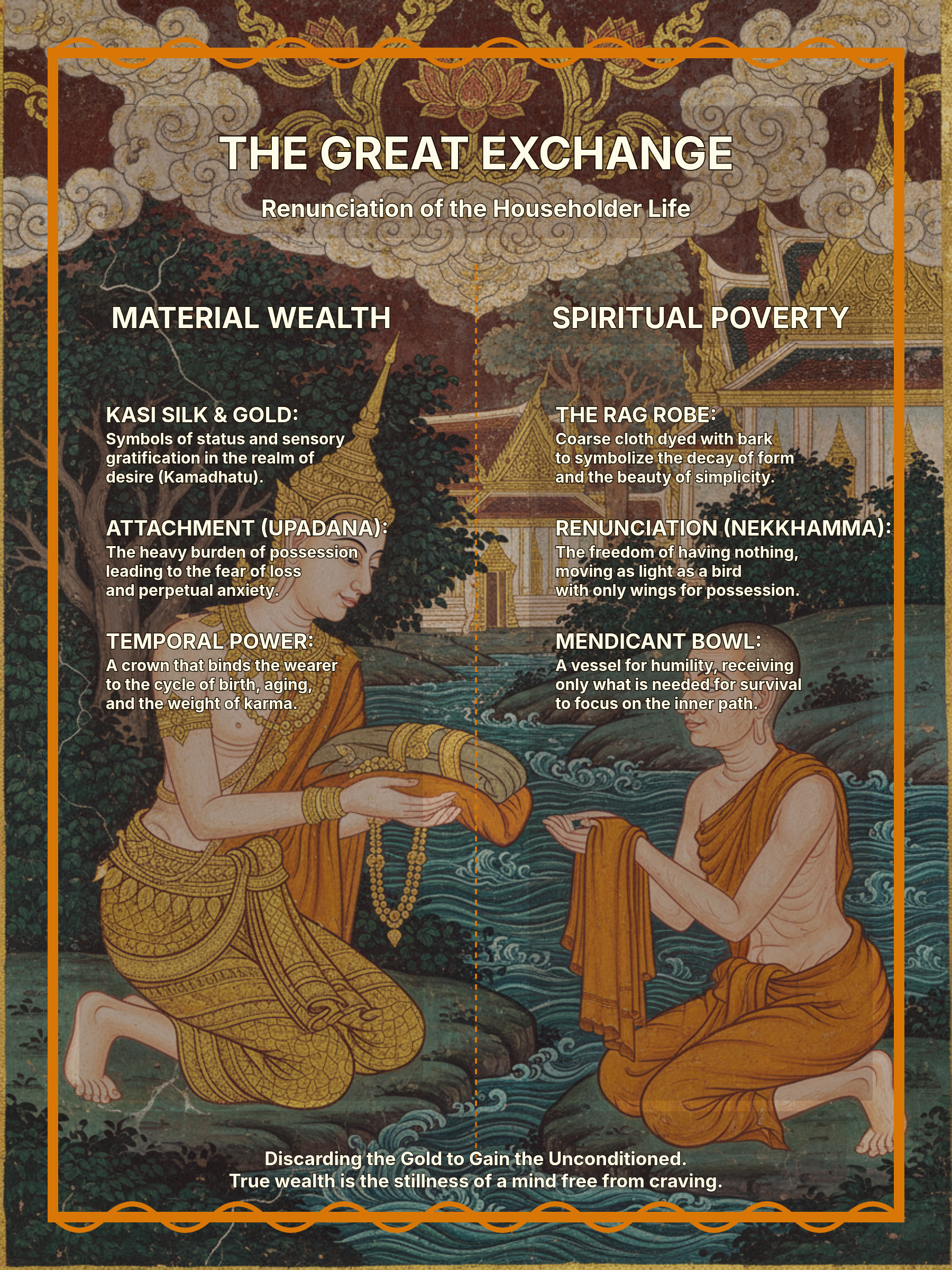 The Great Exchange: Material Wealth vs. Spiritual Poverty